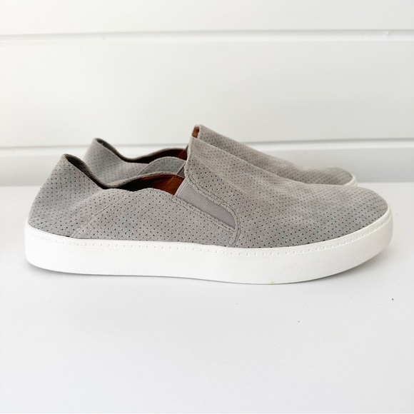 Steve Madden Suede Perforated Fayna Slip-On Sneakers size 8.5 - Picture 3 of 6